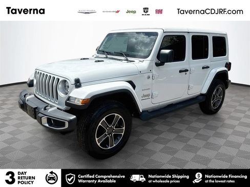 Used 2023 Jeep Wrangler Unlimited Sahara AWD/4WD image 1