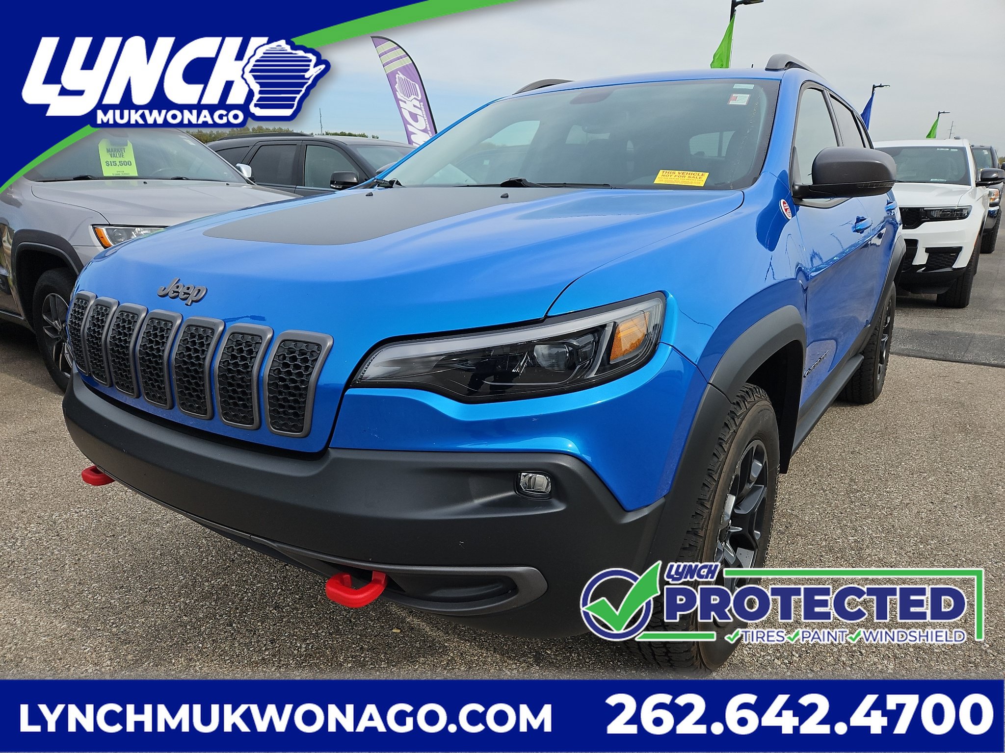 Used 2020 Jeep Cherokee Trailhawk AWD/4WD image 1