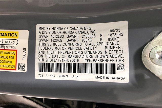 Used 2023 Honda Civic EX image 42