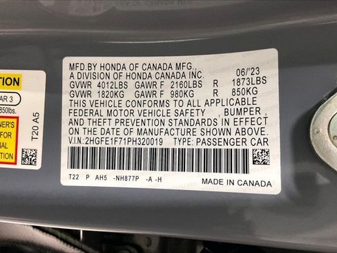 Used 2023 Honda Civic EX image 42