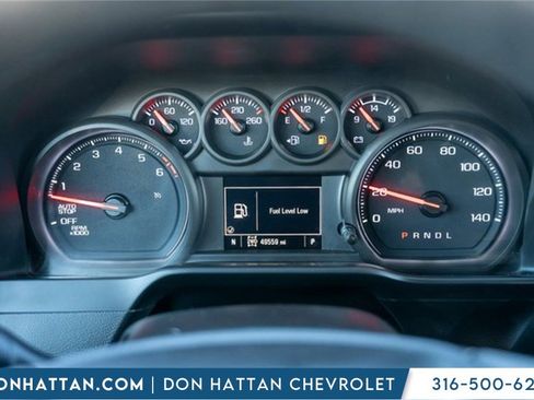 Used 2021 Chevrolet Silverado 1500 Custom Trail Boss w/ LPO, Dark Essentials Package image 7