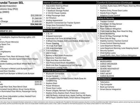 New 2026 Hyundai Tucson SEL AWD/4WD image 4