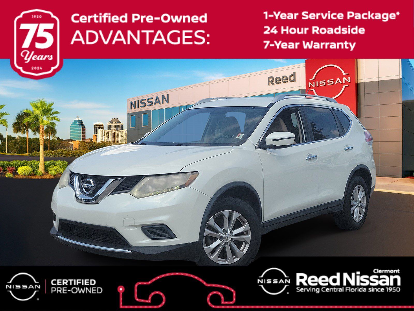 Used 2016 Nissan Rogue SV AWD/4WD image 1