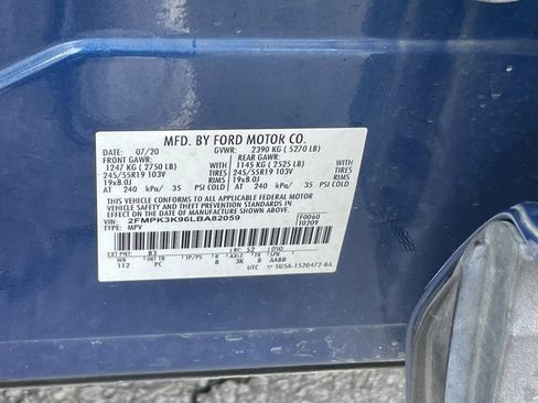 Used 2020 Ford Edge Titanium w/ Equipment Group 301A image 34