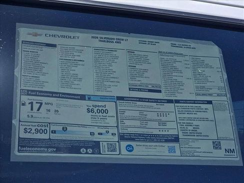 New 2026 Chevrolet Silverado 1500 LT Trail Boss w/ Safety Package AWD/4WD image 18