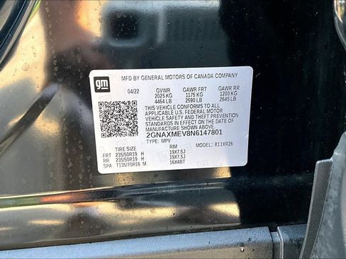 Used 2022 Chevrolet Equinox RS w/ Infotainment Package FWD image 37