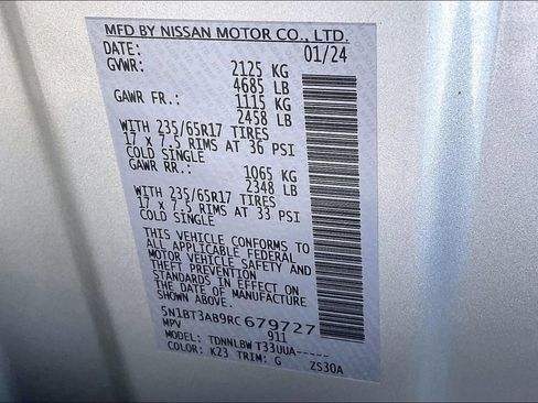 Used 2024 Nissan Rogue S AWD/4WD image 18