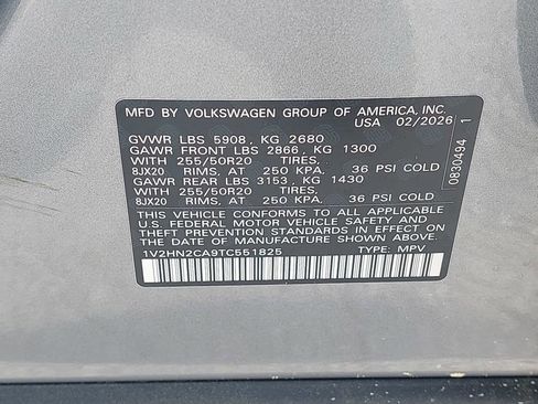 New 2026 Volkswagen Atlas SE AWD/4WD image 30