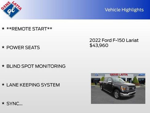 Used 2022 Ford F150 Lariat image 32