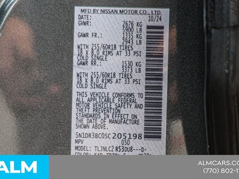 Used 2025 Nissan Pathfinder SV AWD/4WD image 48