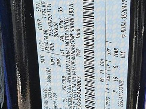 New 2025 Ford F150 Lariat w/ Equipment Group 502A High image 18