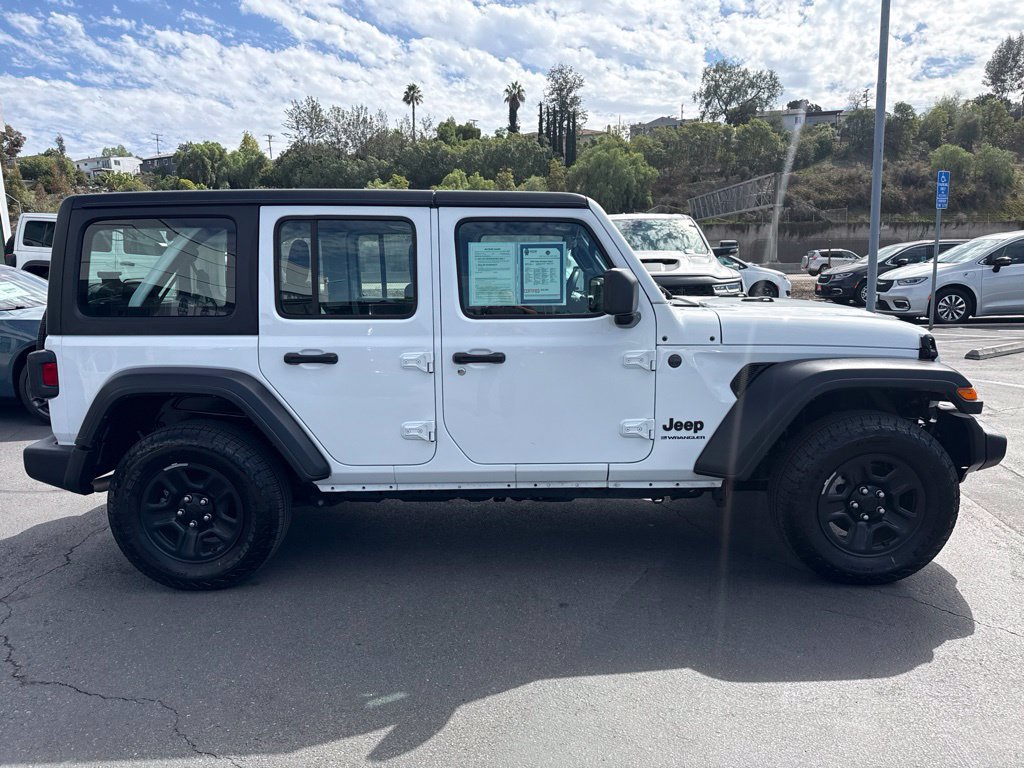 Certified 2025 Jeep Wrangler Unlimited Sport AWD/4WD image 9