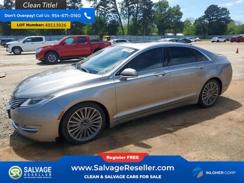 Used 2015 Lincoln MKZ w/ Equipment Group 102A Reserve image 1
