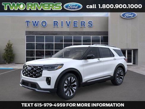 New 2026 Ford Explorer Platinum w/ LUX Leather Package image 1