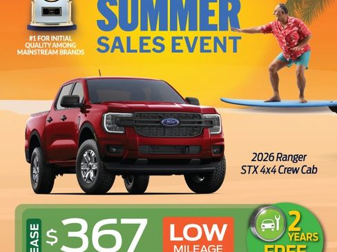 New 2026 Ford Ranger XL w/ Trailer Tow Package AWD/4WD image 4