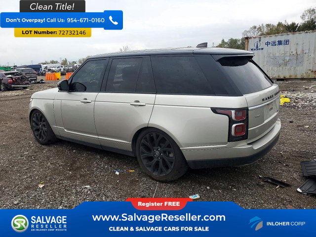 Used 2018 Land Rover Range Rover HSE AWD/4WD image 3