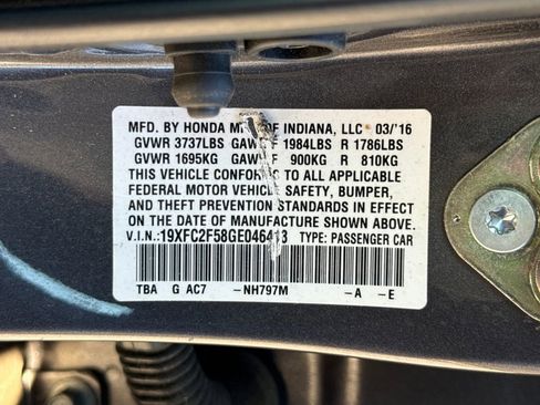 Used 2016 Honda Civic LX image 30