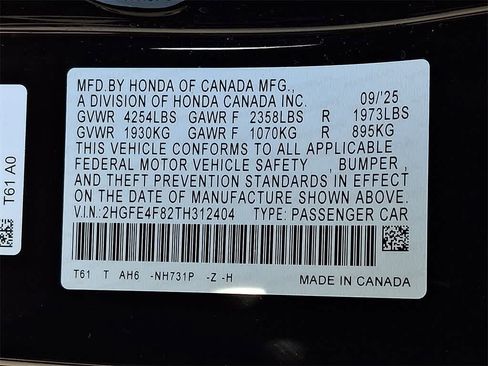 Used 2026 Honda Civic Sport image 23