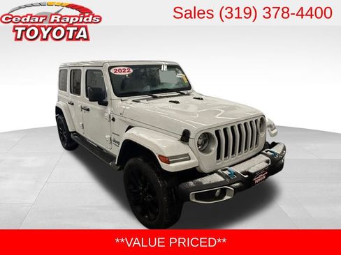 Used 2022 Jeep Wrangler Unlimited Sahara image 1