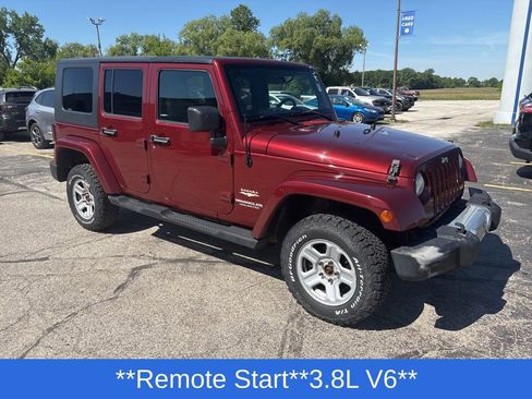 Used 2008 Jeep Wrangler Unlimited Sahara AWD/4WD image 4