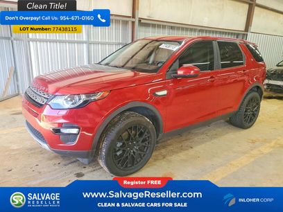 Used 2017 Land Rover Discovery Sport HSE