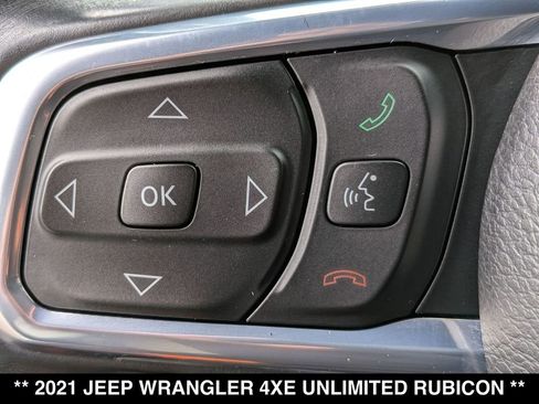 Used 2021 Jeep Wrangler Unlimited Rubicon 4xe w/ Cold Weather Group AWD/4WD image 6