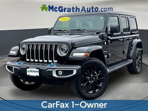 Used 2023 Jeep Wrangler Unlimited Sahara w/ Cold Weather Group AWD/4WD image 3