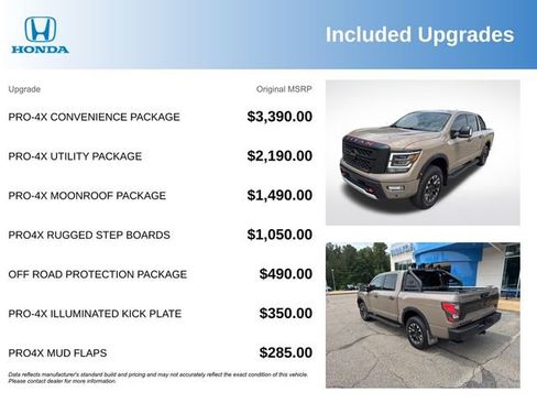 Used 2021 Nissan Titan PRO-4X w/ Pro-4x Convenience Package AWD/4WD image 3