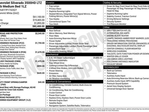 Used 2023 Chevrolet Silverado 3500 LTZ AWD/4WD image 11