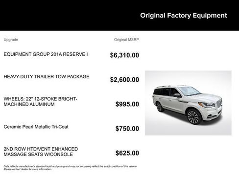 Used 2024 Lincoln Navigator Reserve AWD/4WD image 10