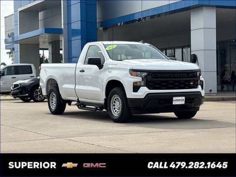 Used 2025 Chevrolet Silverado 1500 W/T w/ Work Truck Package RWD image 1