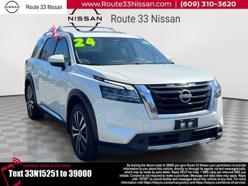 Used 2024 Nissan Pathfinder Platinum w/ Cargo Package image 1
