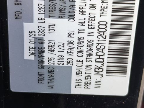 Used 2025 MAZDA CX-70 3.3 Turbo S w/ Premium Package image 36