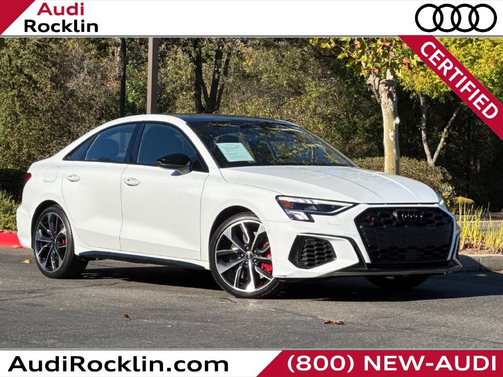 Certified 2024 Audi S3 Premium Plus w/ Premium Plus Package AWD/4WD 360° Tour