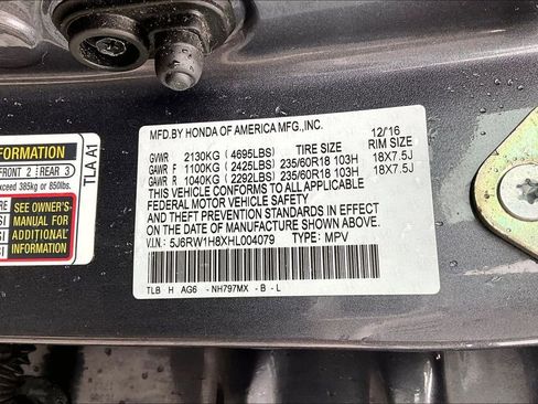 Used 2017 Honda CR-V EX-L image 19