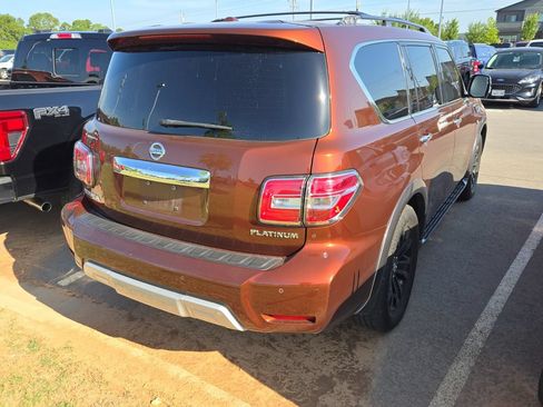 Used 2017 Nissan Armada Platinum w/ Interior Lighting Package AWD/4WD image 3