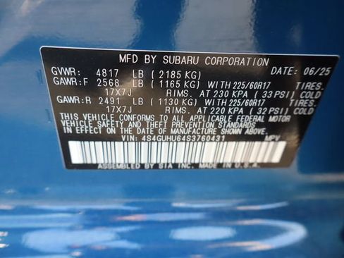 Certified 2025 Subaru Crosstrek 2.5i Wilderness w/ Wilderness Package image 44