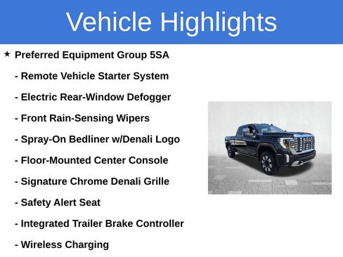 Certified 2024 GMC Sierra 2500 Denali w/ Denali Reserve Package AWD/4WD image 5