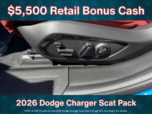 New 2026 Dodge Charger Scat Pack AWD/4WD image 15