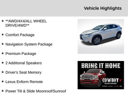 Used 2015 Lexus NX 200t AWD w/ Premium Package