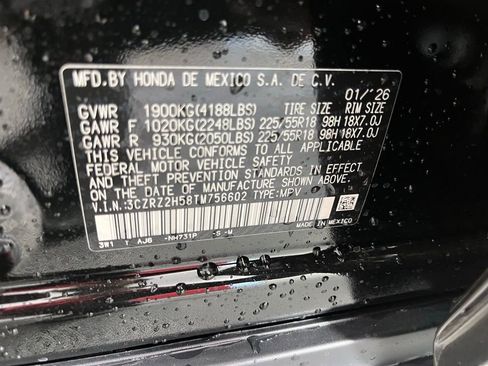New 2026 Honda HR-V Sport image 34