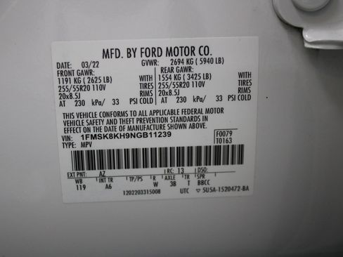 Used 2022 Ford Explorer ST-Line image 47