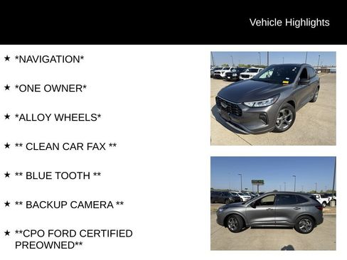 Used 2024 Ford Escape ST-Line w/ Tech Pack #1 FWD image 4