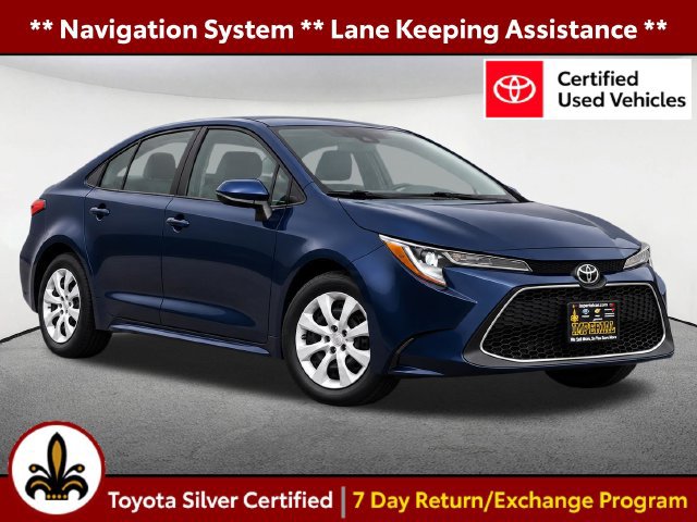 Certified 2020 Toyota Corolla LE w/ Carpet Mat Package (TMS) FWD image 1