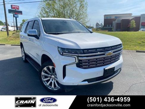 Used 2021 Chevrolet Tahoe Premier w/ Premium Package AWD/4WD image 1