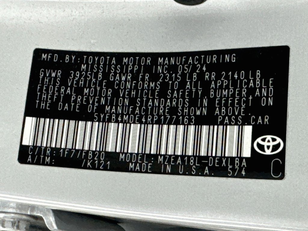 Used 2024 Toyota Corolla LE FWD image 28