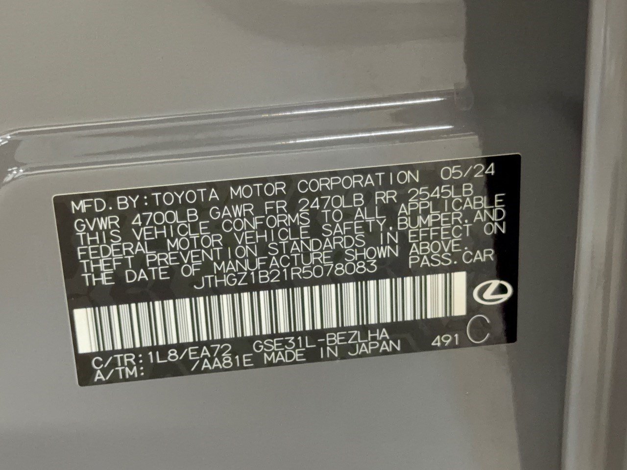 Used 2024 Lexus IS 350 F Sport RWD image 32