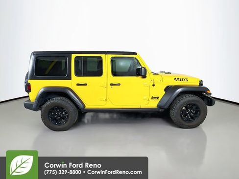 Used 2021 Jeep Wrangler Unlimited Willys image 8