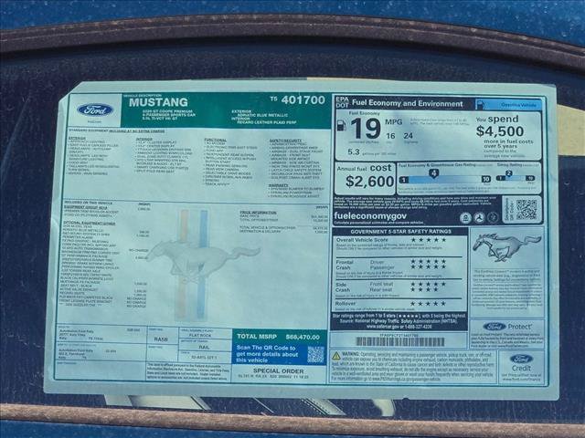 New 2026 Ford Mustang GT Premium w/ GT Performance Package RWD image 18