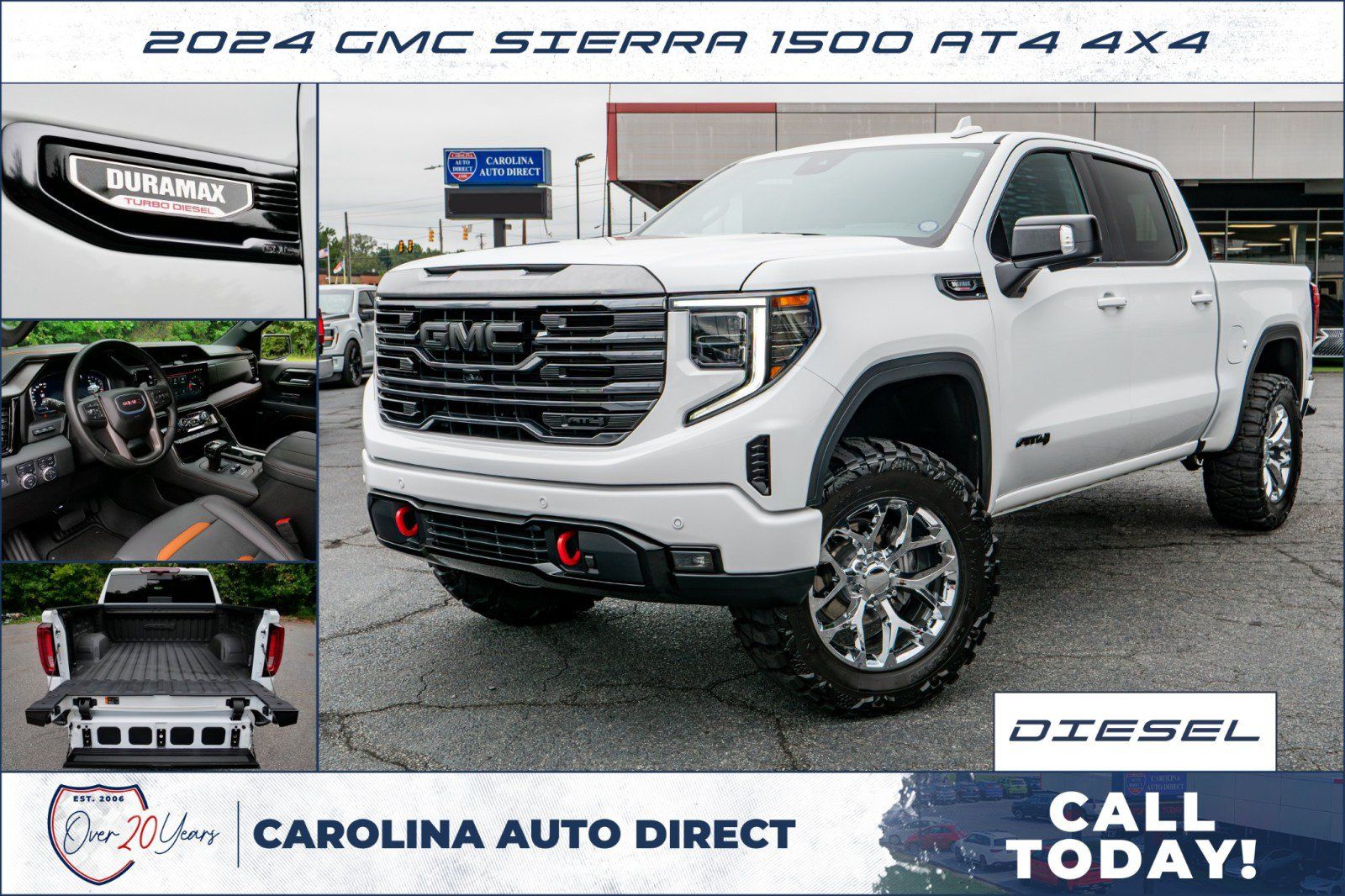 Used 2024 GMC Sierra 1500 AT4 w/ Technology Package AWD/4WD image 1